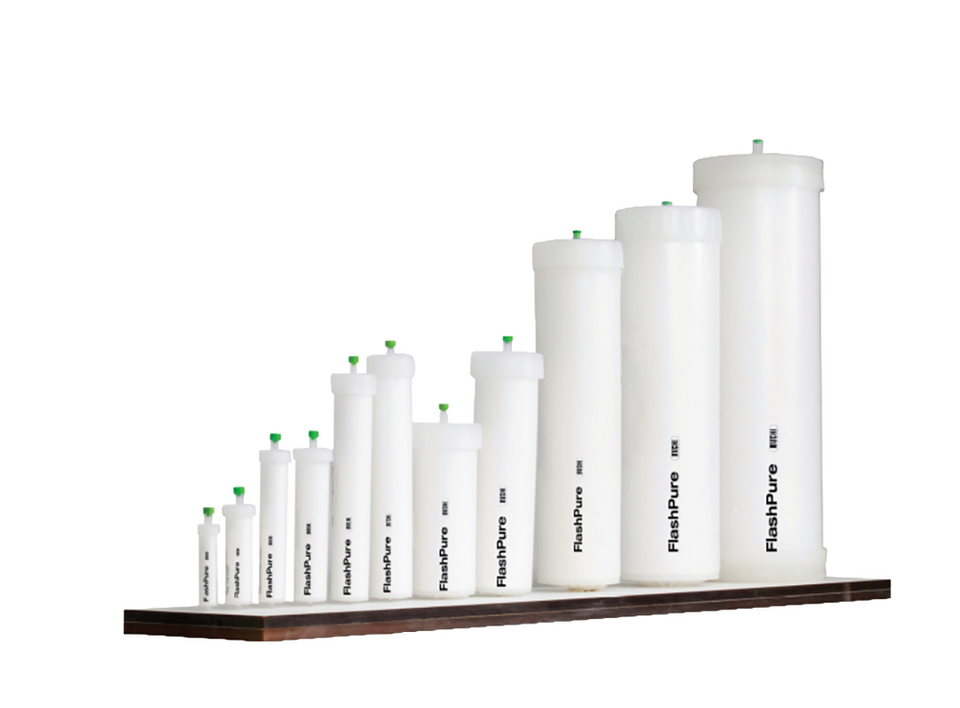 FlashPure chromatografie cartridges van Büchi