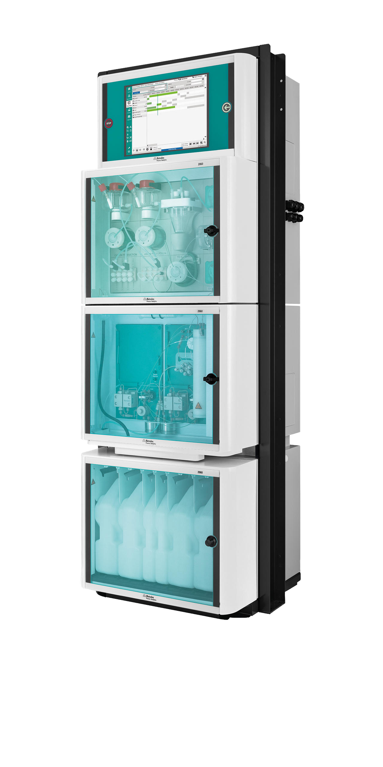 De modulaire 2060 IC Process Analyzer van Metrohm